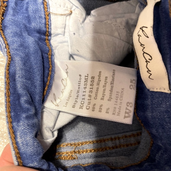 Kancan shorts, womens size 3 or 25 - Picture 2 of 3